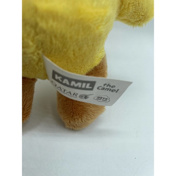 Qatar Airways Kids Club Plush Collectible Kamil The Camel 8" Stuffed Animal Doll - Picture 5 of 5